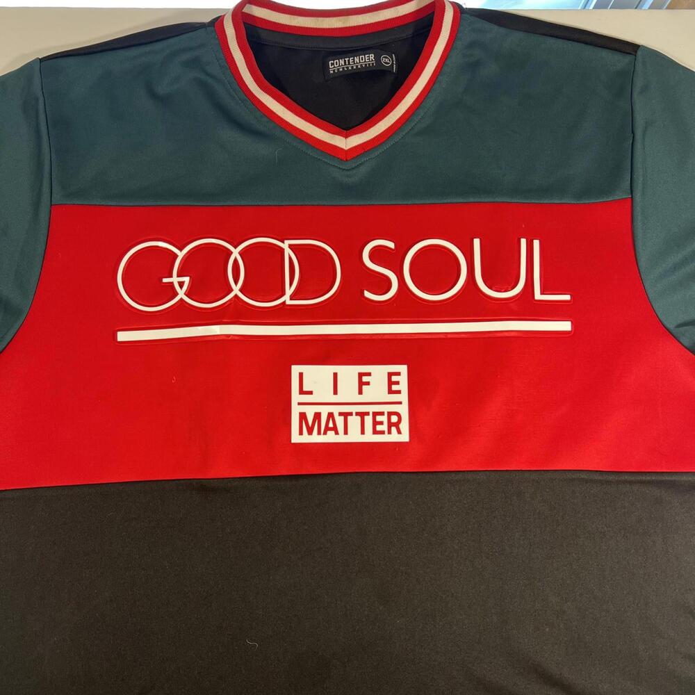 Contender Good Soul Life Matter Soccer Jersey XXL CTDR - Picture 2 of 9